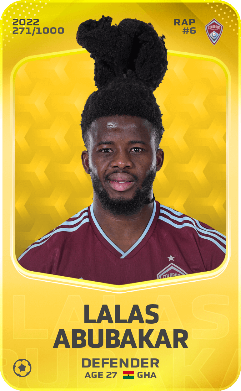 Lalas Abubakar 2022-23 • Limited 271/1000
