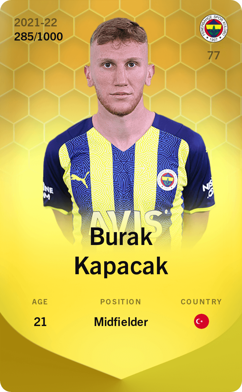 Burak Kapacak 2021-22 • Limited 285/1000