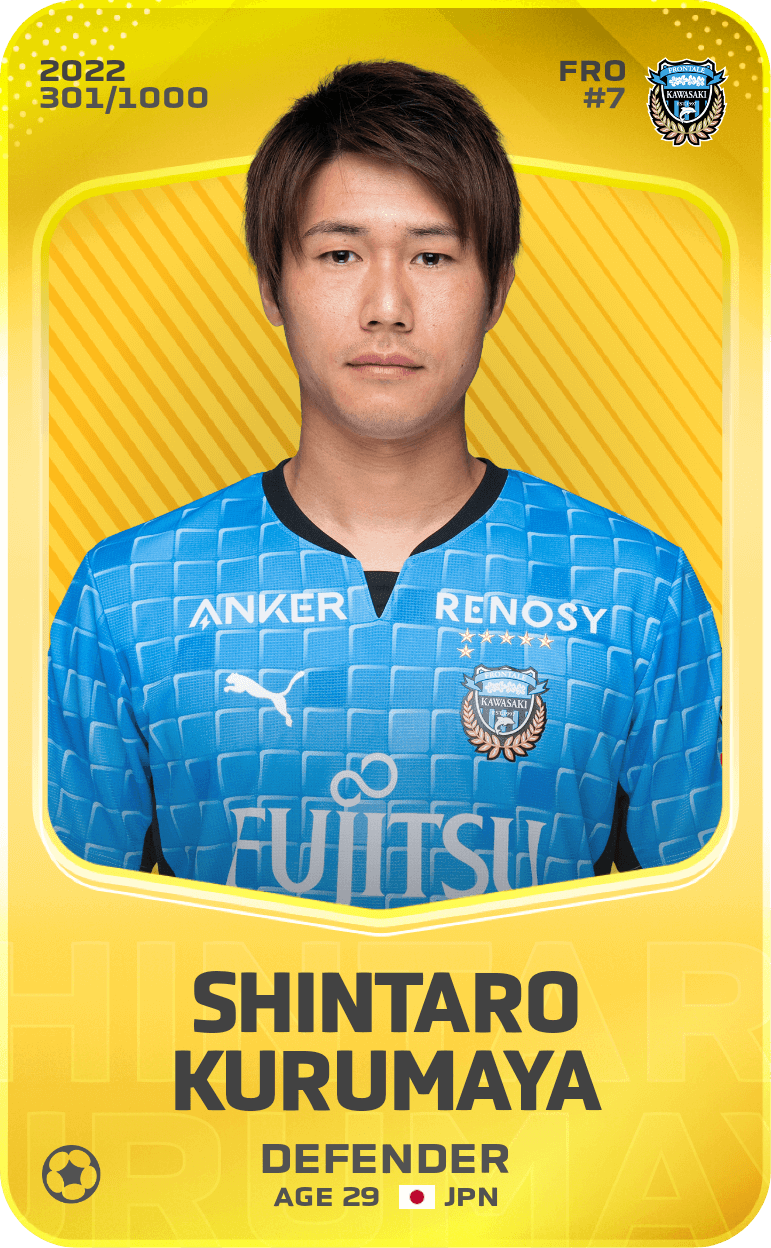 Shintaro Kurumaya 2022-23 • Limited 301/1000