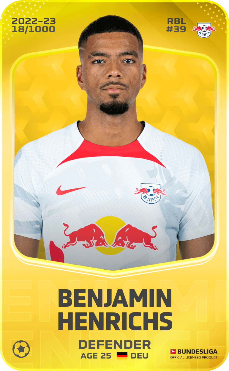 Benjamin Henrichs 2022-23 • Limited 18/1000