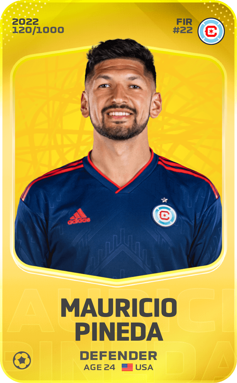 Mauricio Pineda 2022-23 • Limited 120/1000