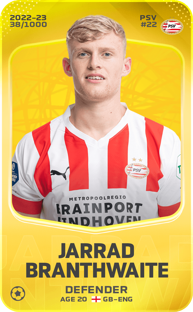 Jarrad Branthwaite 2022-23 • Limited 38/1000