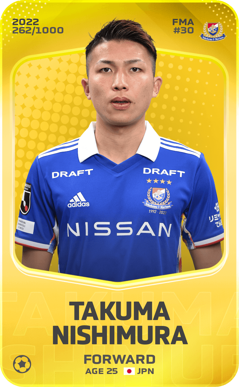 Takuma Nishimura 2022-23 • Limited 262/1000