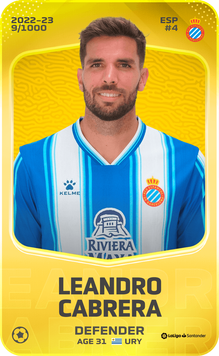 Leandro Cabrera 2022-23 • Limited 9/1000
