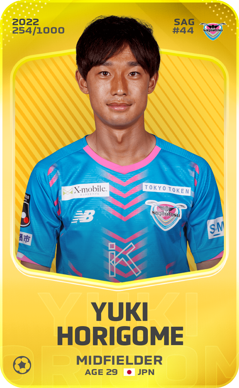 Sorare - Sorare Official - Yuki Horigome 2022-23 • Limited 254/1000 - NFT # 74136022700613094851847675610252522657635885066467768576176046041553251578514