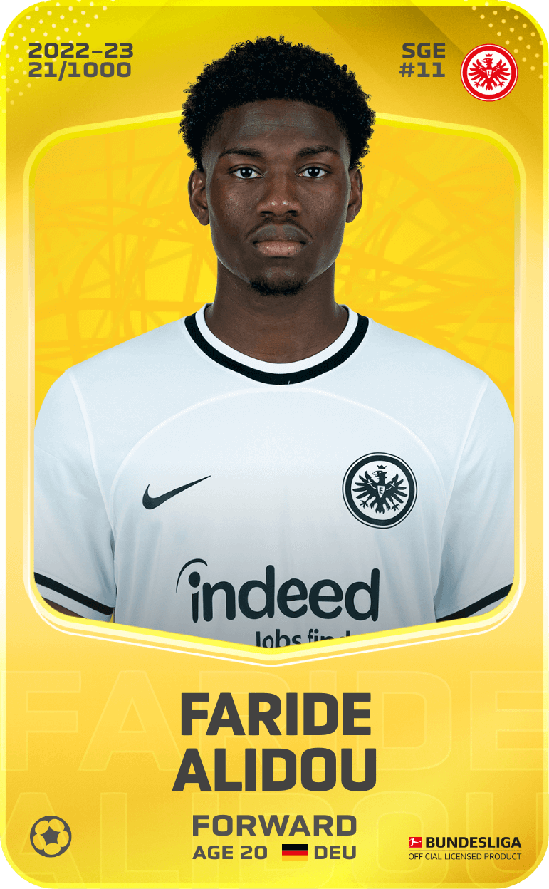Faride Alidou 2022-23 • Limited 21/1000