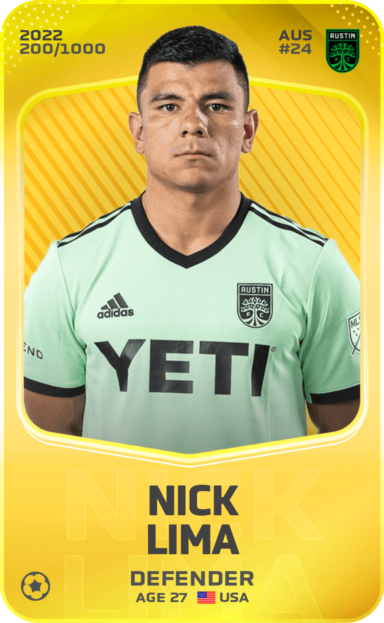 Nick Lima 2022-23 • Limited 200/1000