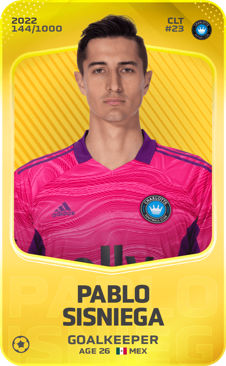 Pablo Sisniega 2022-23 • Limited 144/1000