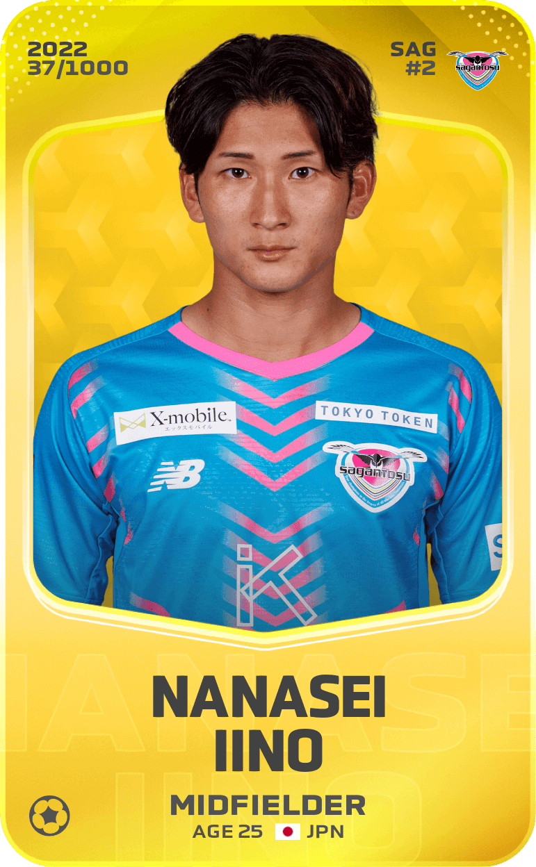 Nanasei Iino 2022-23 • Limited 37/1000