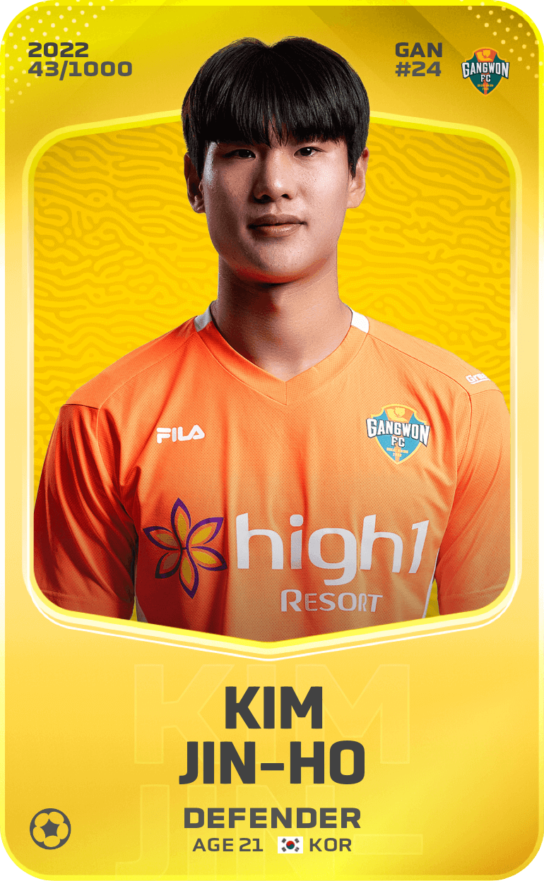 Kim Jin-Ho 2022-23 • Limited 43/1000