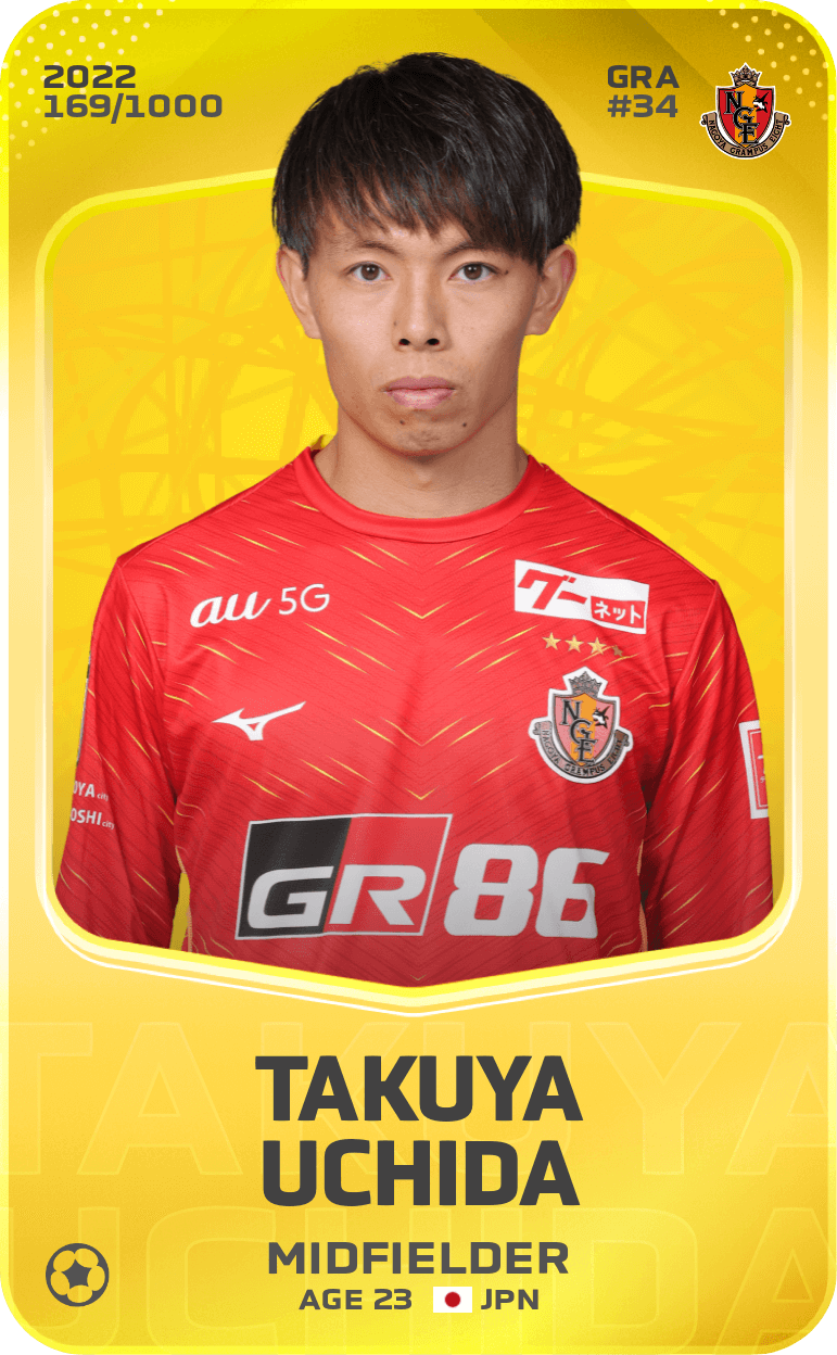 Takuya Uchida 2022-23 • Limited 169/1000