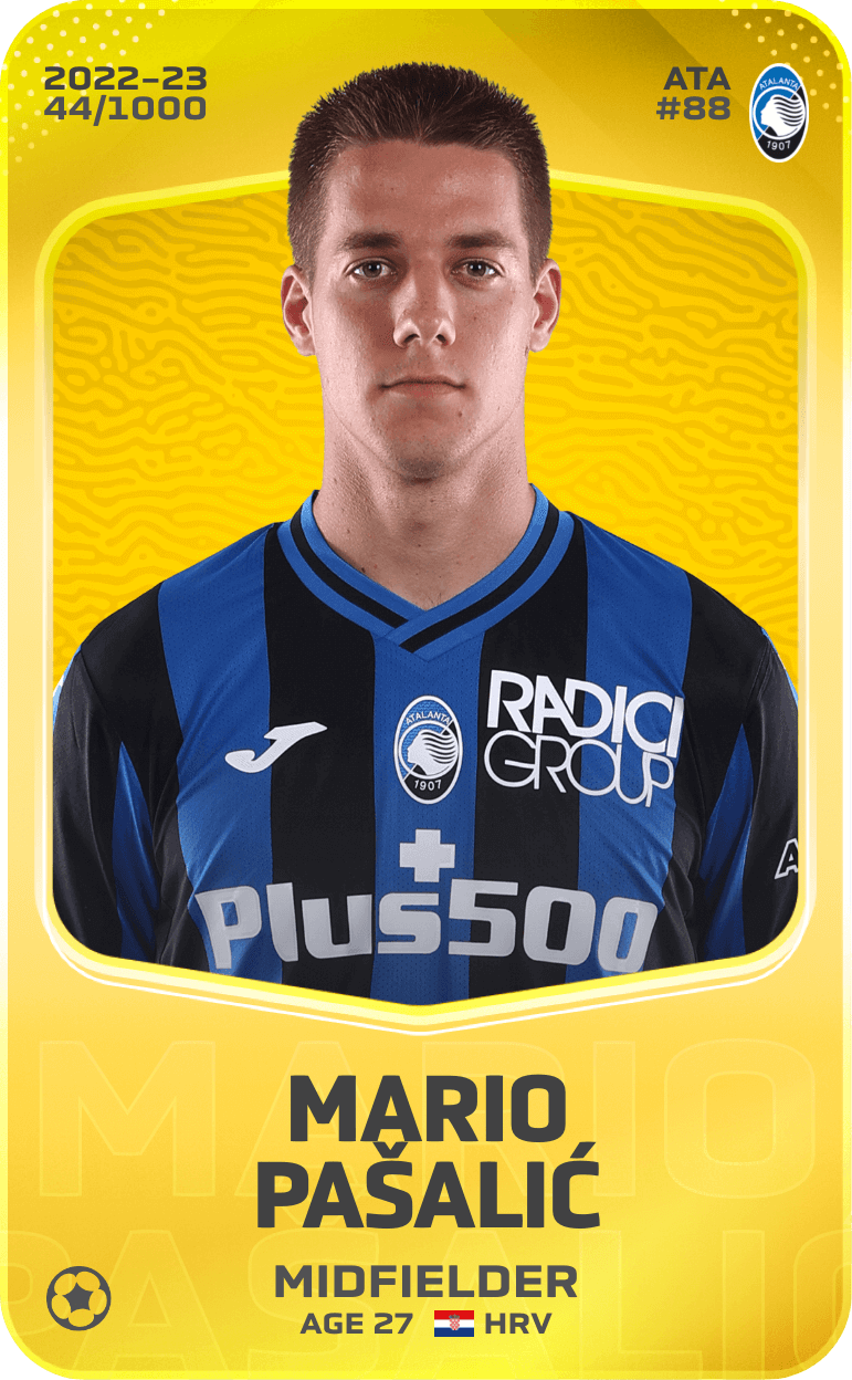 Mario Pašalić 2022-23 • Limited 44/1000