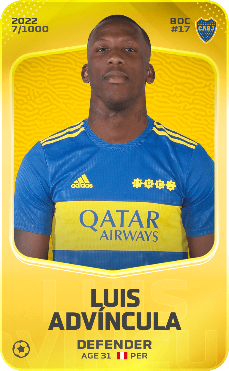 Luis Advíncula 2022-23 • Limited 7/1000