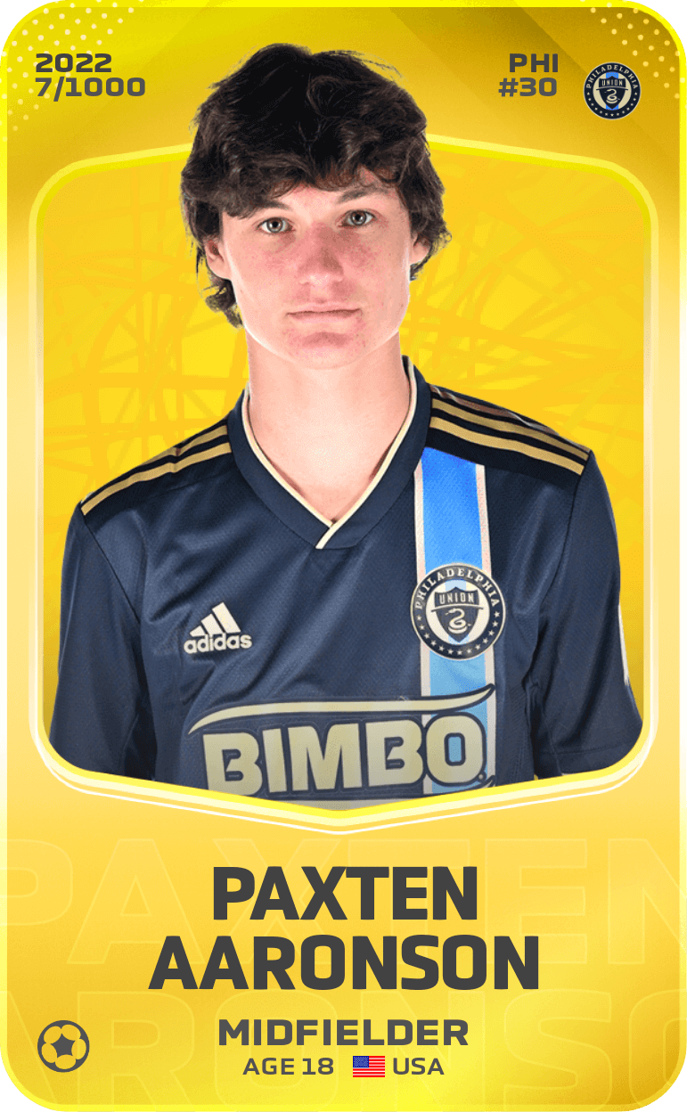 Paxten Aaronson 2022-23 • Limited 7/1000