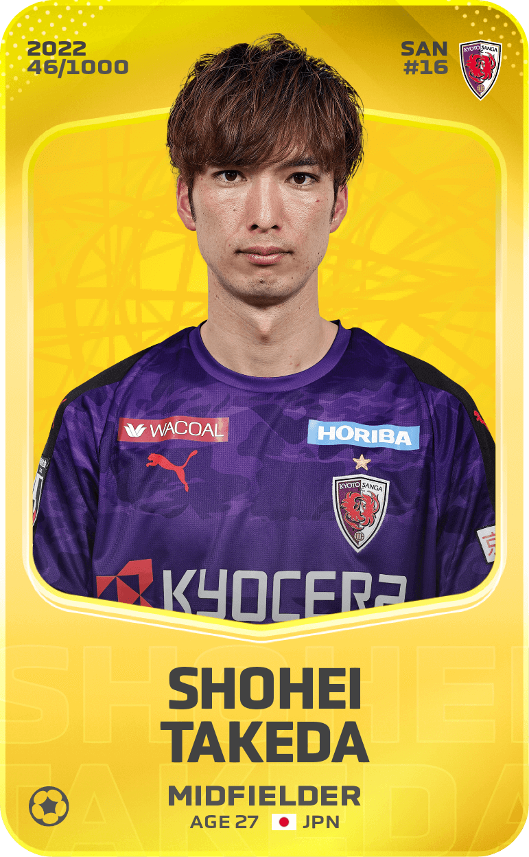 Shohei Takeda 2022-23 • Limited 46/1000