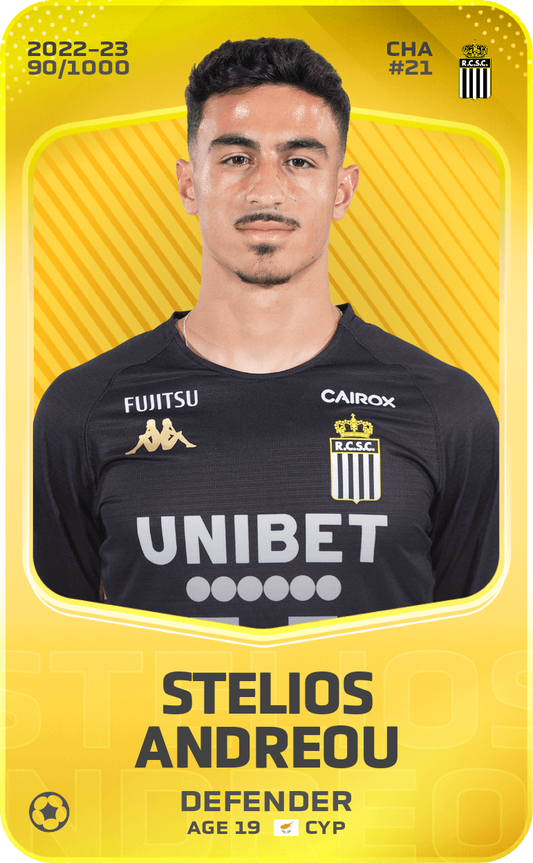 Stelios Andreou 2022-23 • Limited 90/1000
