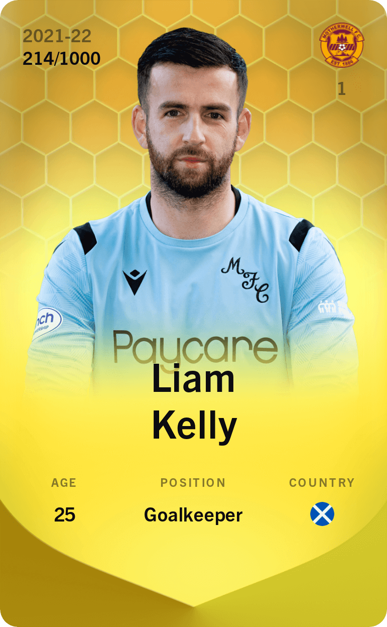 Liam Kelly 2021-22 • Limited 214/1000