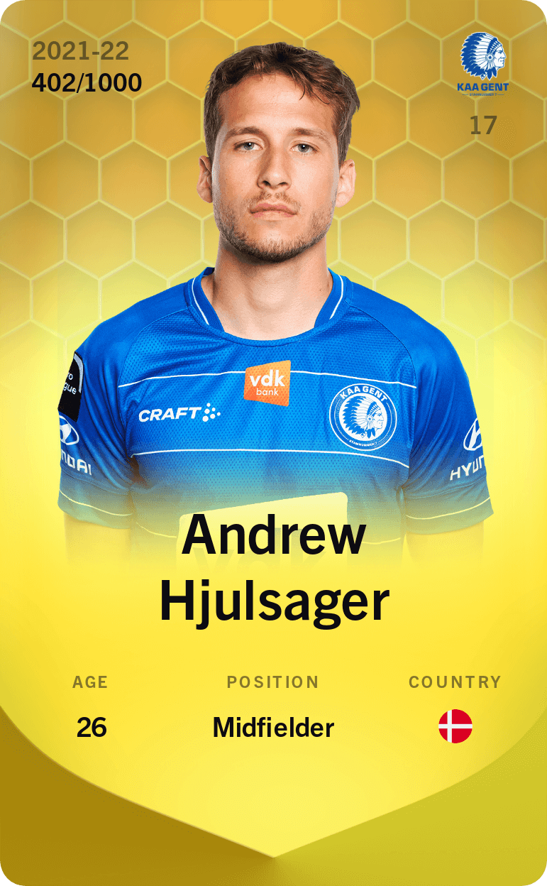 Andrew Hjulsager 2021-22 • Limited 402/1000