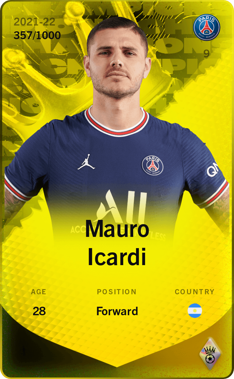 Mauro Icardi 2021-22 • Limited 357/1000