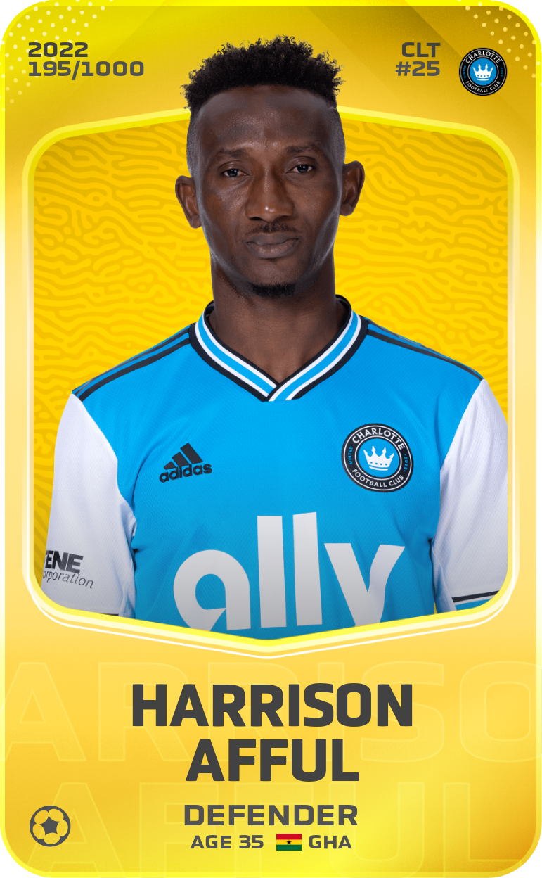 Sorare - Sorare Official - Harrison Afful 2022-23 • Limited 195/1000 - NFT # 110375909224271886057968385913095447986220105017615927086320891754895404423132