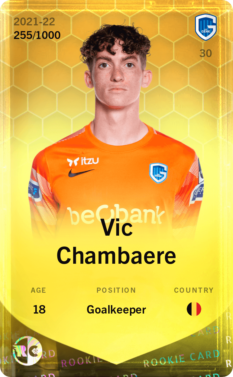 Vic Chambaere 2021-22 • Limited 255/1000
