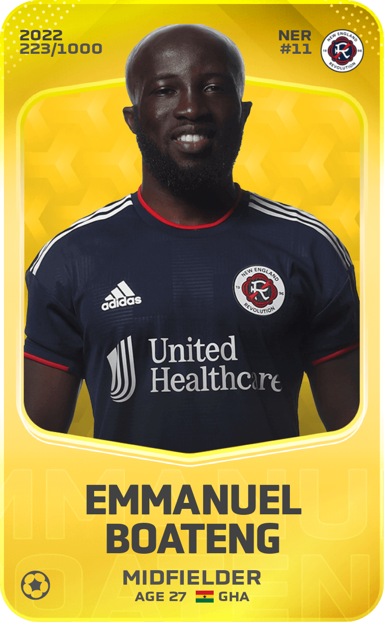 Emmanuel Boateng 2022-23 • Limited 223/1000
