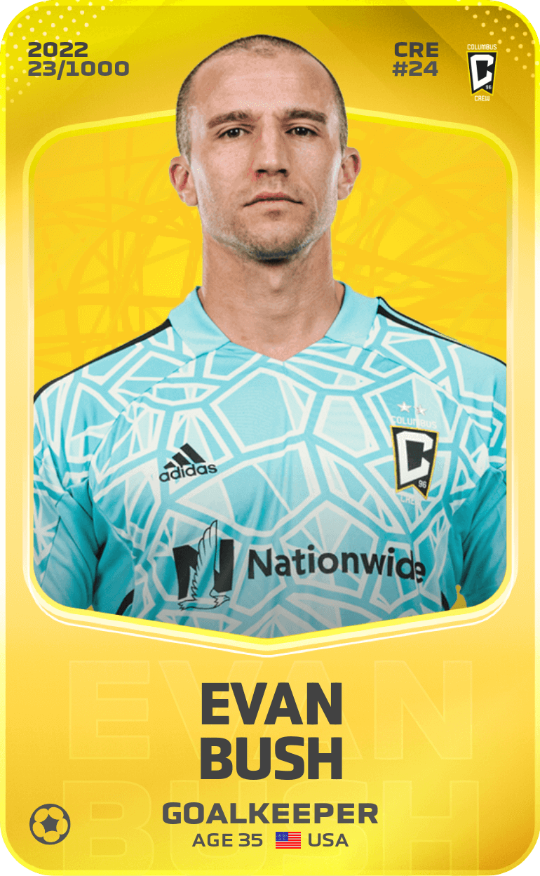 Evan Bush 2022-23 • Limited 23/1000