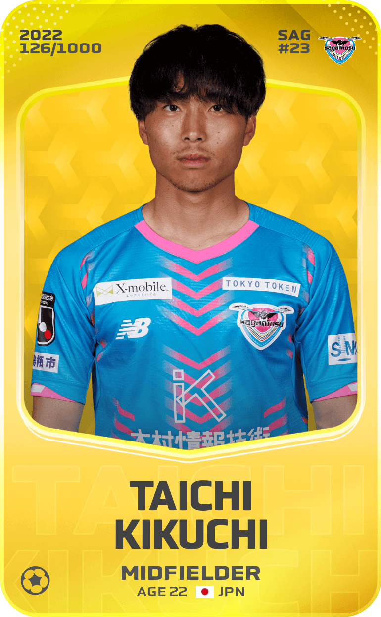 Taichi Kikuchi 2022-23 • Limited 126/1000