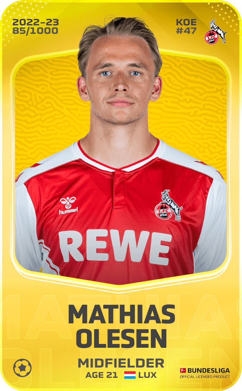 Mathias Olesen 2022-23 • Limited 85/1000