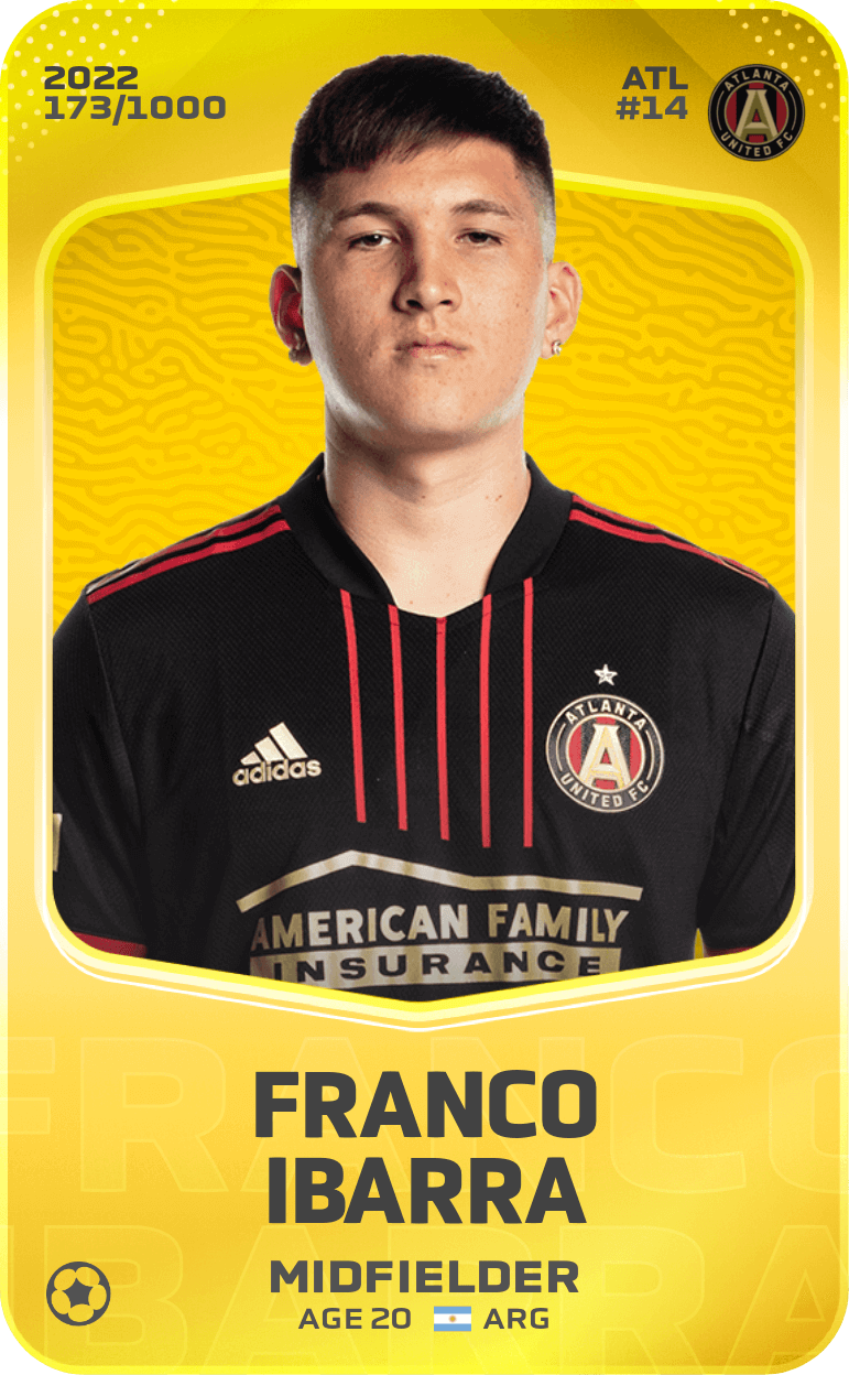 Franco Ibarra 2022-23 • Limited 173/1000