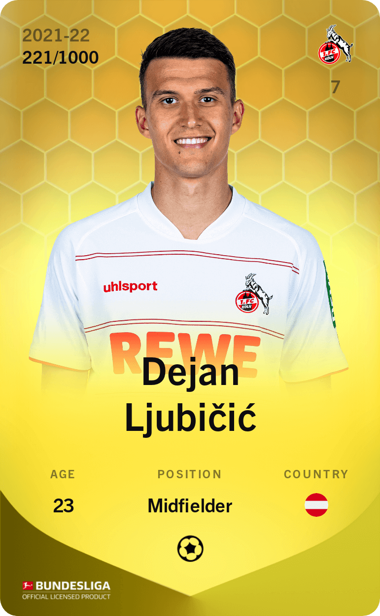 Dejan Ljubičić 2021-22 • Limited 221/1000