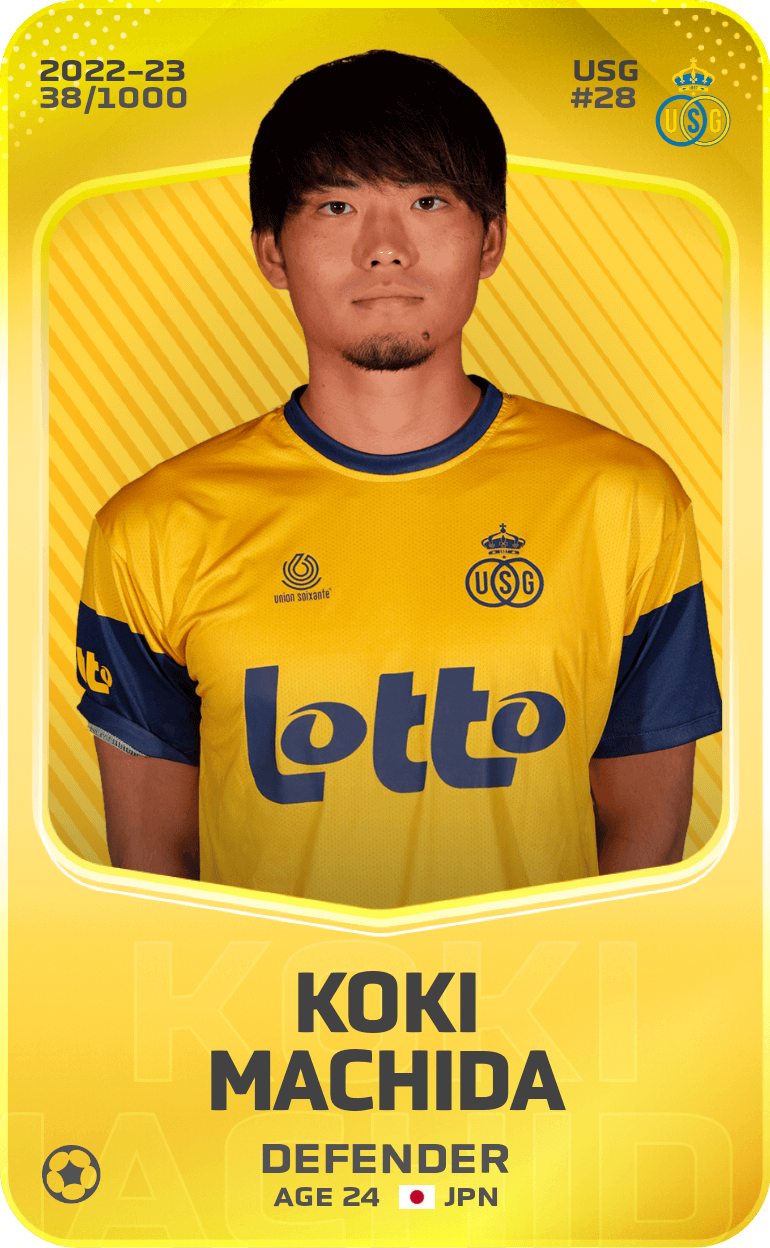 Koki Machida 2022-23 • Limited 38/1000