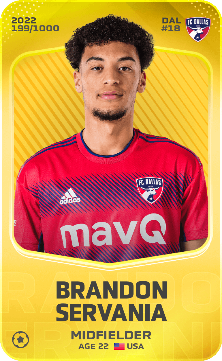 Brandon Servania 2022-23 • Limited 199/1000