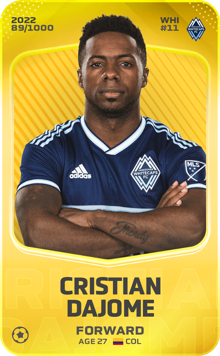 Cristian Dajome 2022-23 • Limited 89/1000