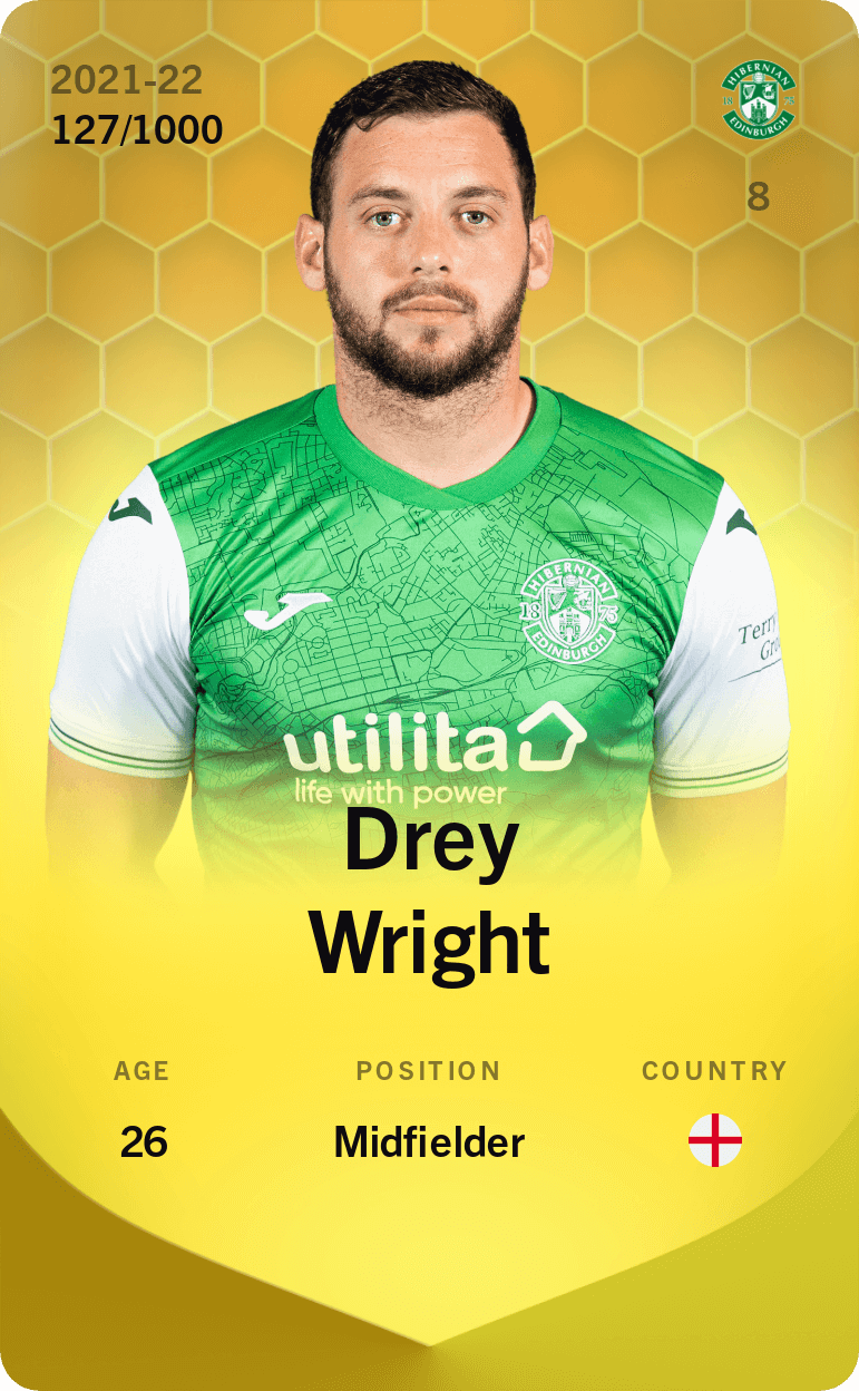 Drey Wright 2021-22 • Limited 127/1000