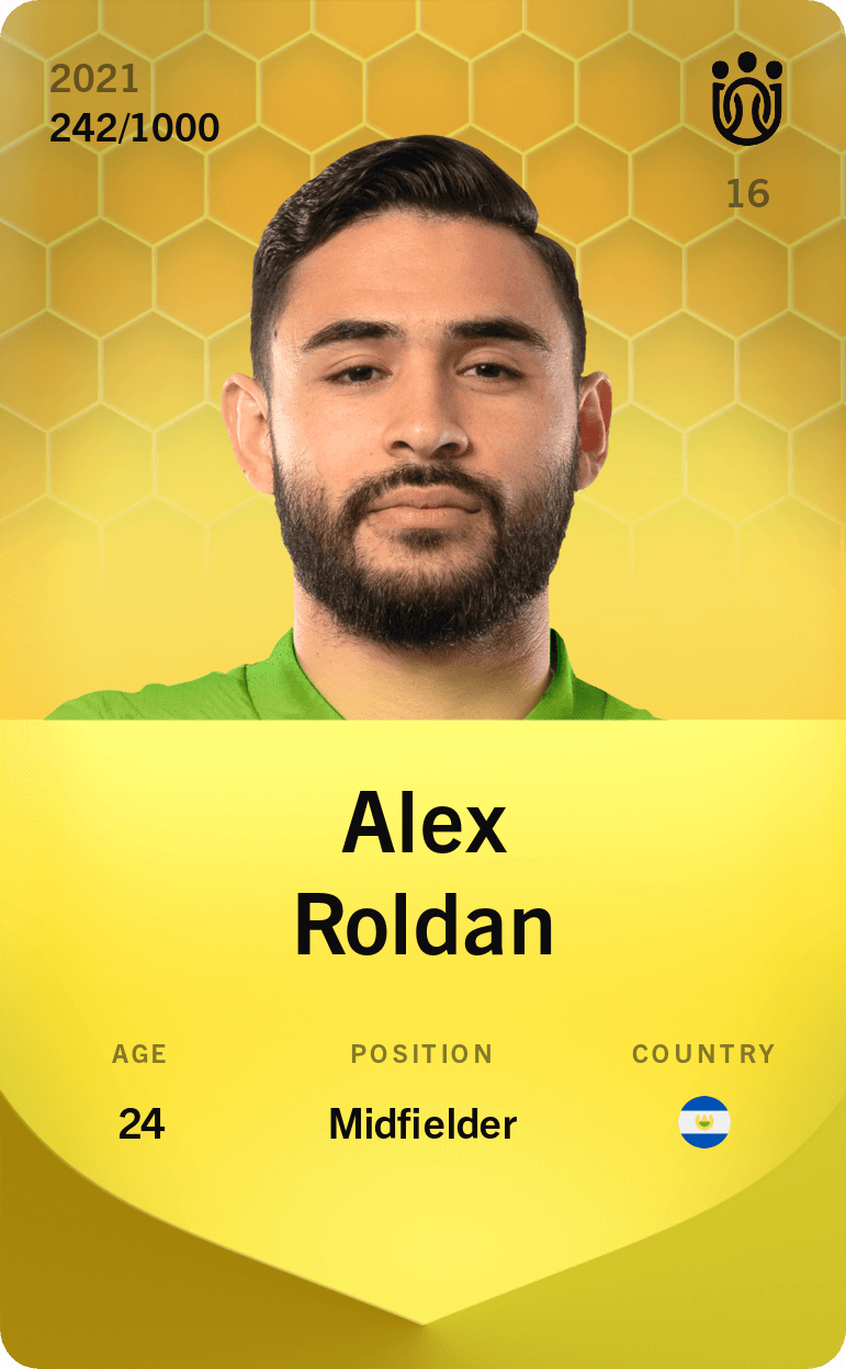 Alex Roldan 2021-22 • Limited 242/1000