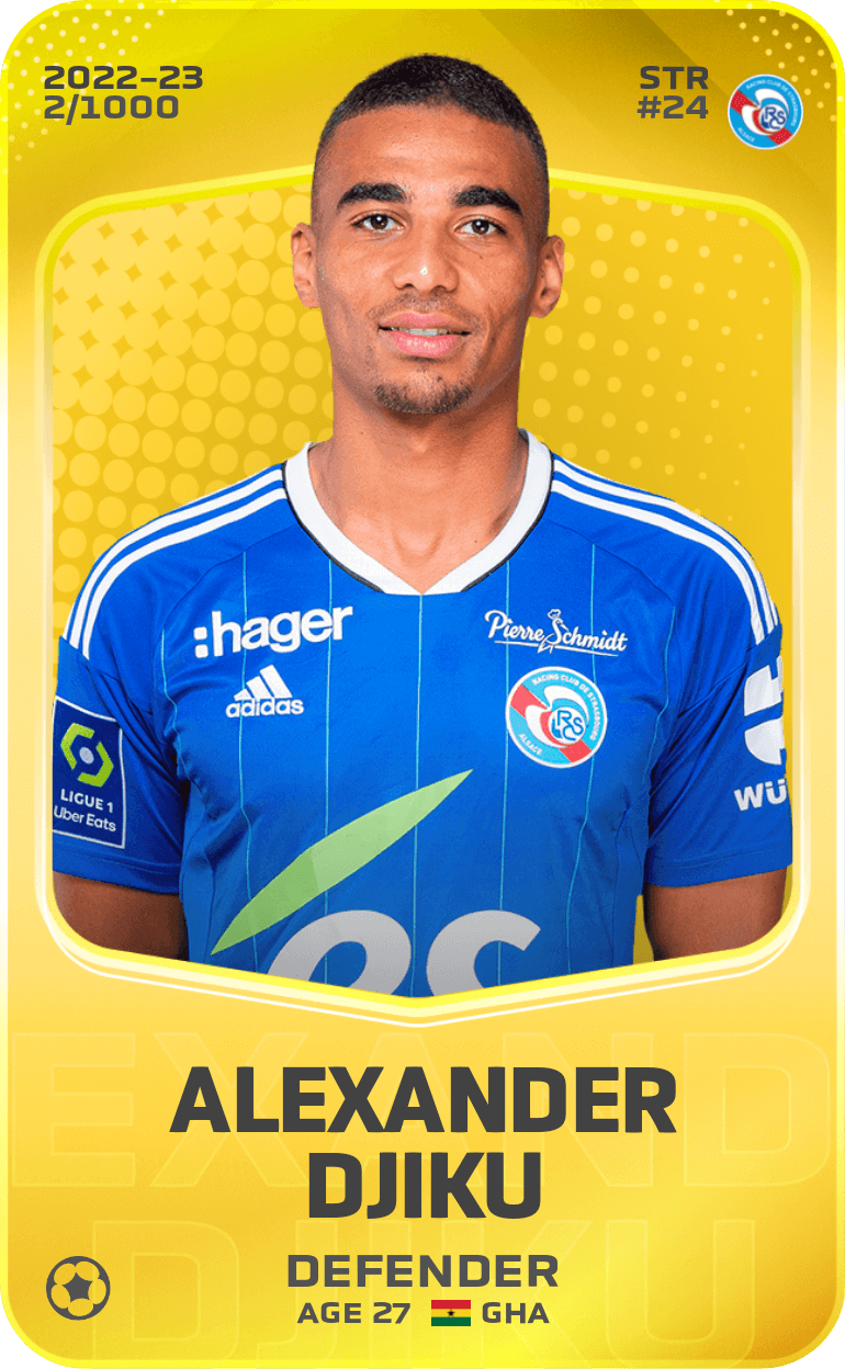 Alexander Djiku 2022-23 • Limited 2/1000