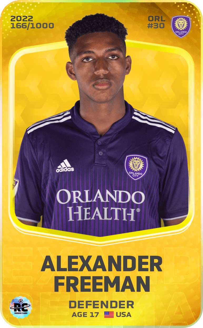 Alexander Freeman 2022-23 • Limited 166/1000