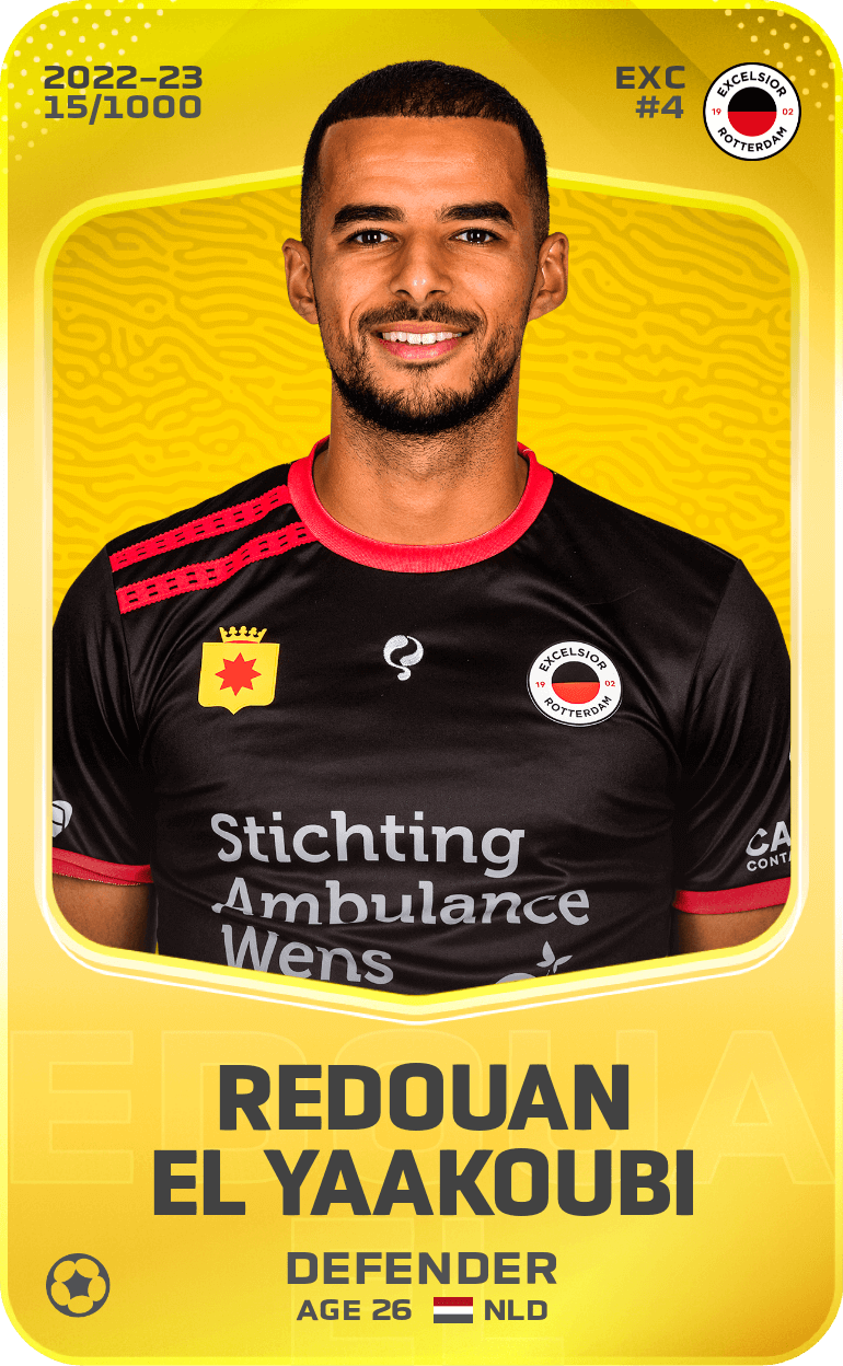 Redouan El Yaakoubi 2022-23 • Limited 15/1000