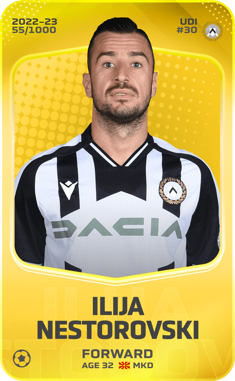 Ilija Nestorovski 2022-23 • Limited 55/1000