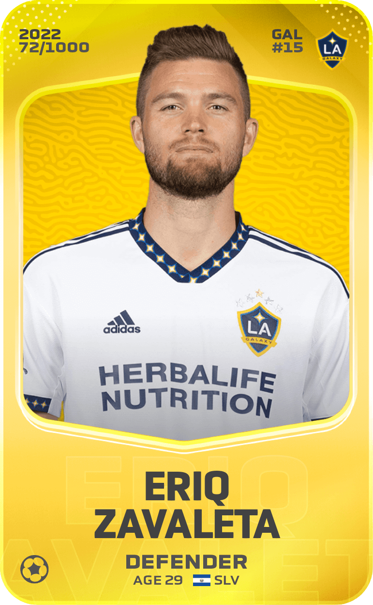 Eriq Zavaleta 2022-23 • Limited 72/1000