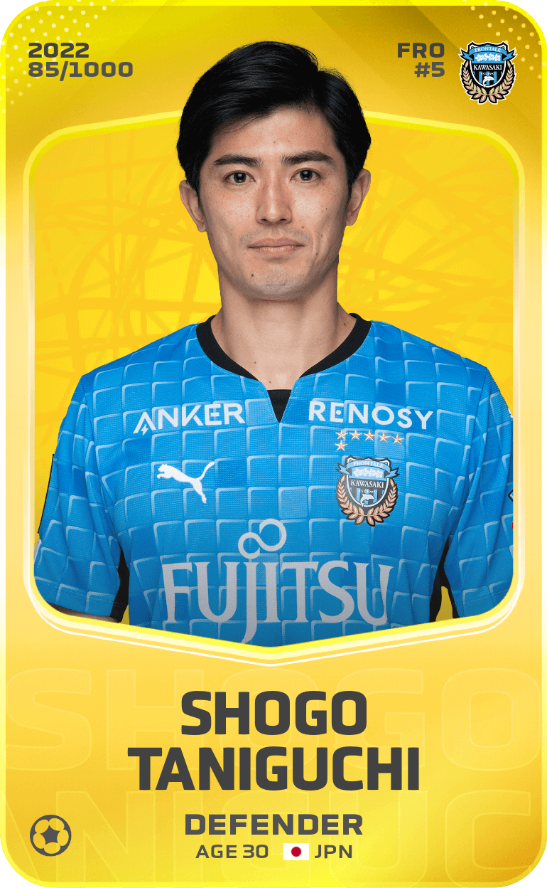 Shogo Taniguchi 2022-23 • Limited 85/1000