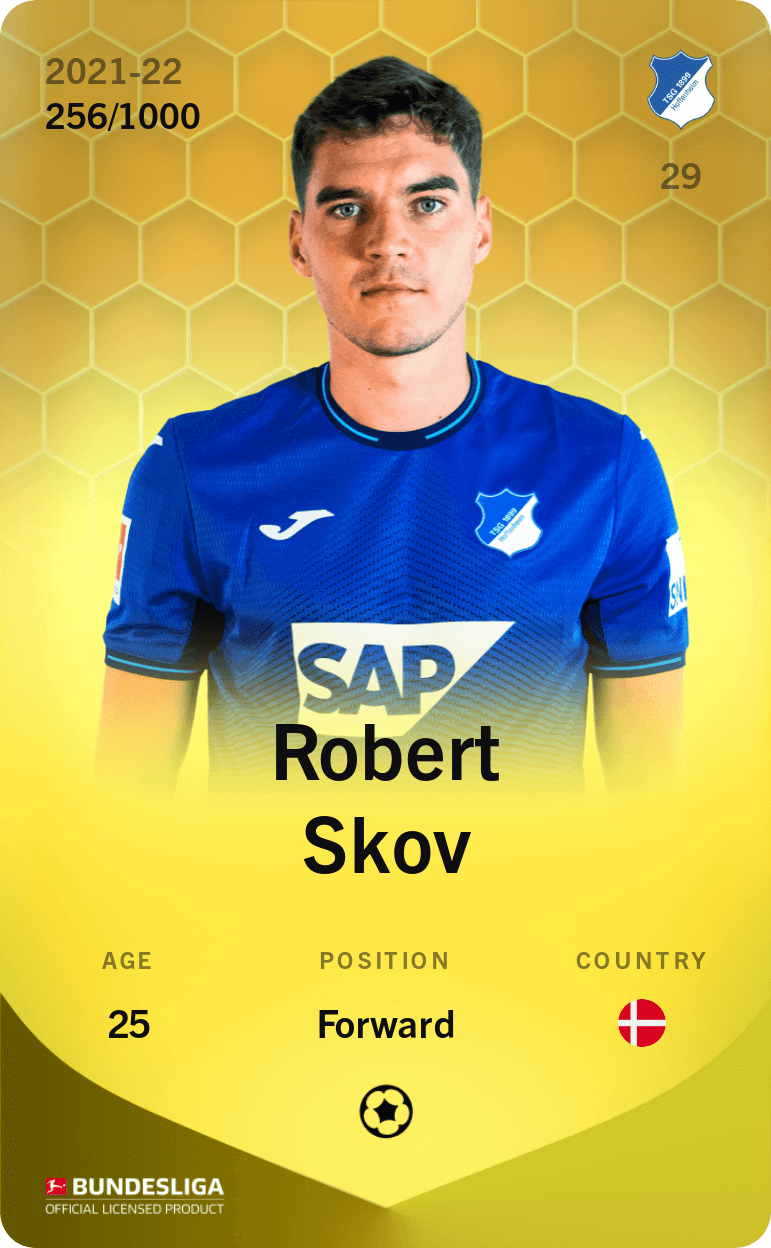 Robert Skov 2021-22 • Limited 256/1000