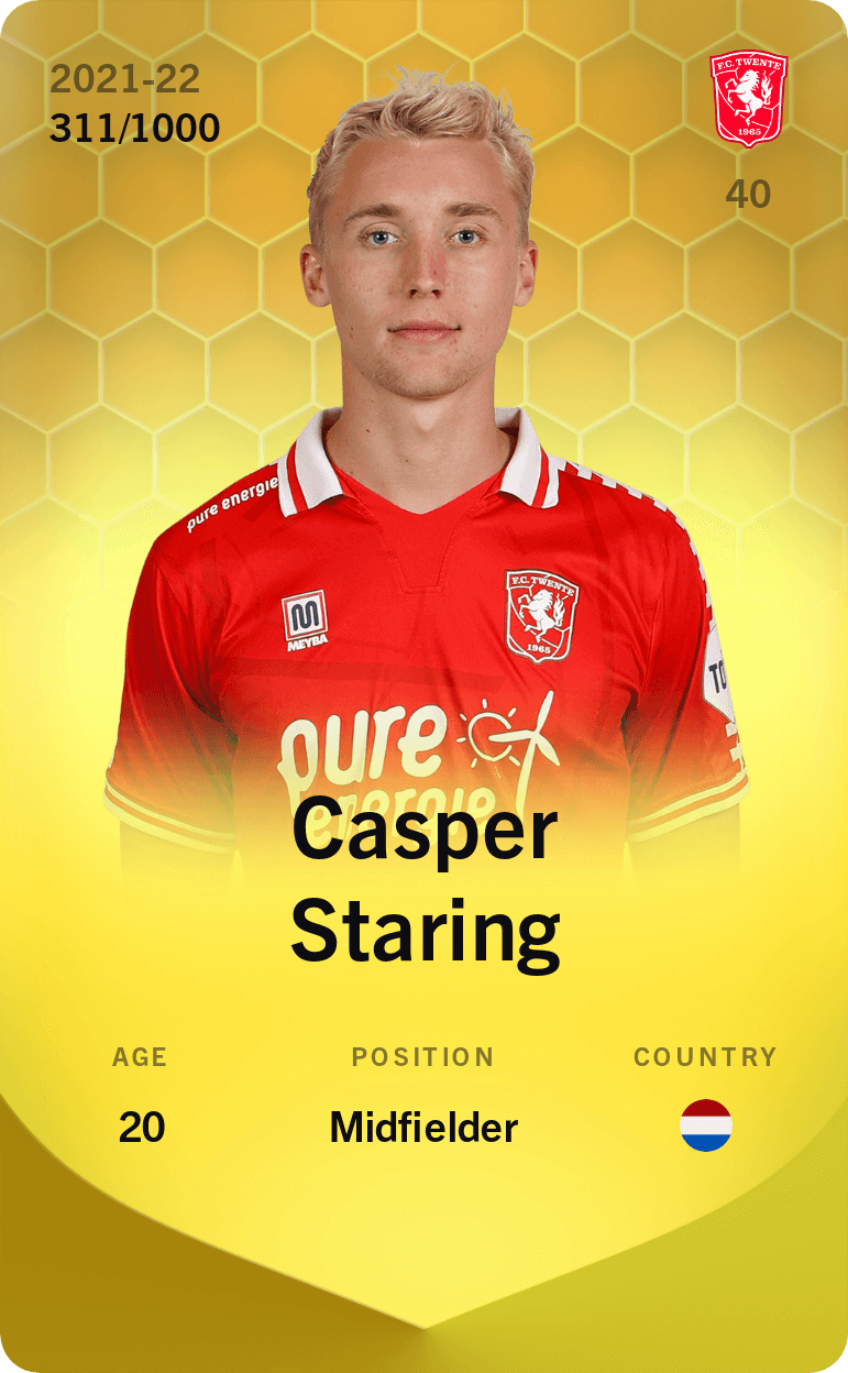 Casper Staring 2021-22 • Limited 311/1000