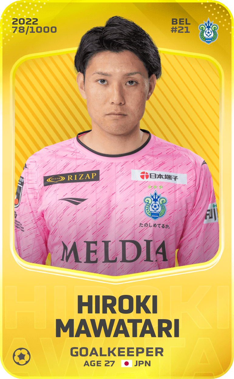 Hiroki Mawatari 2022-23 • Limited 78/1000