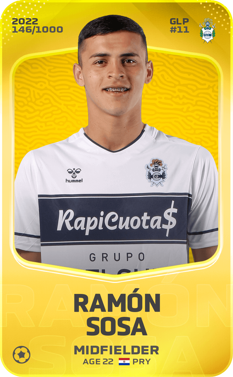 Ramón Sosa 2022-23 • Limited 146/1000