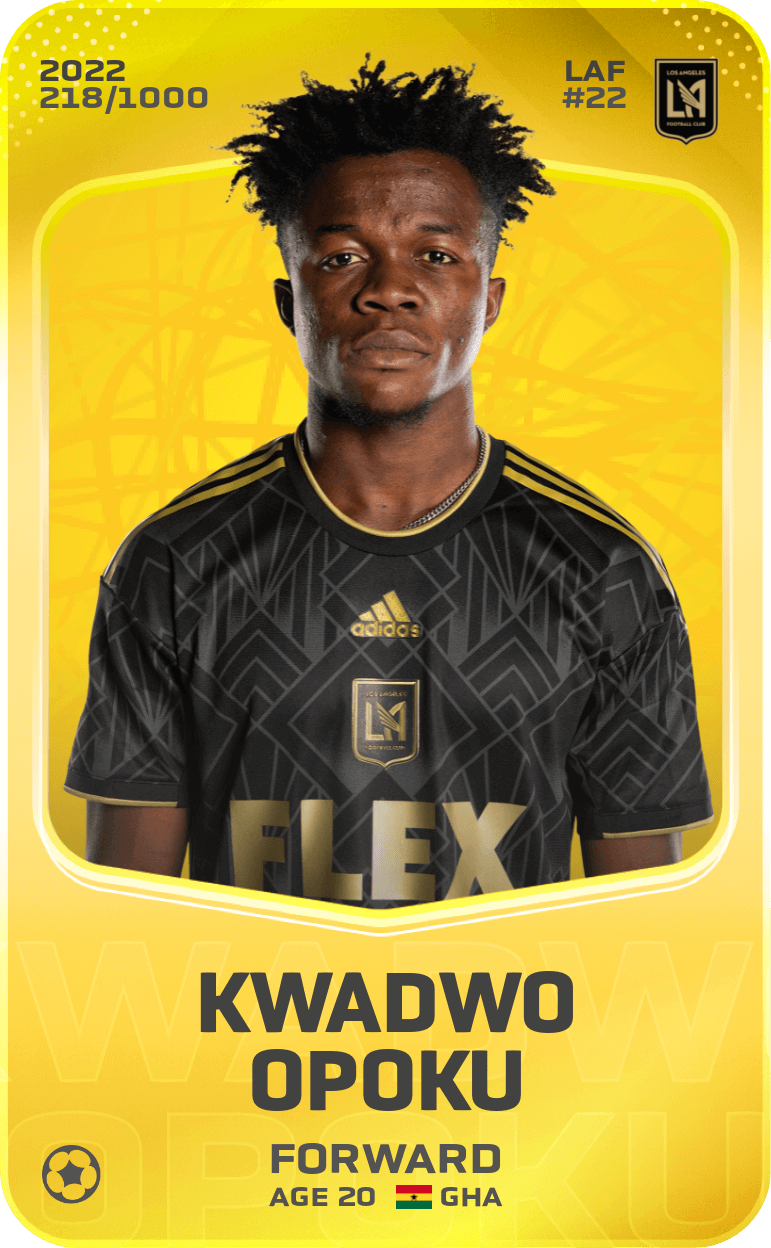 Kwadwo Opoku 2022-23 • Limited 218/1000