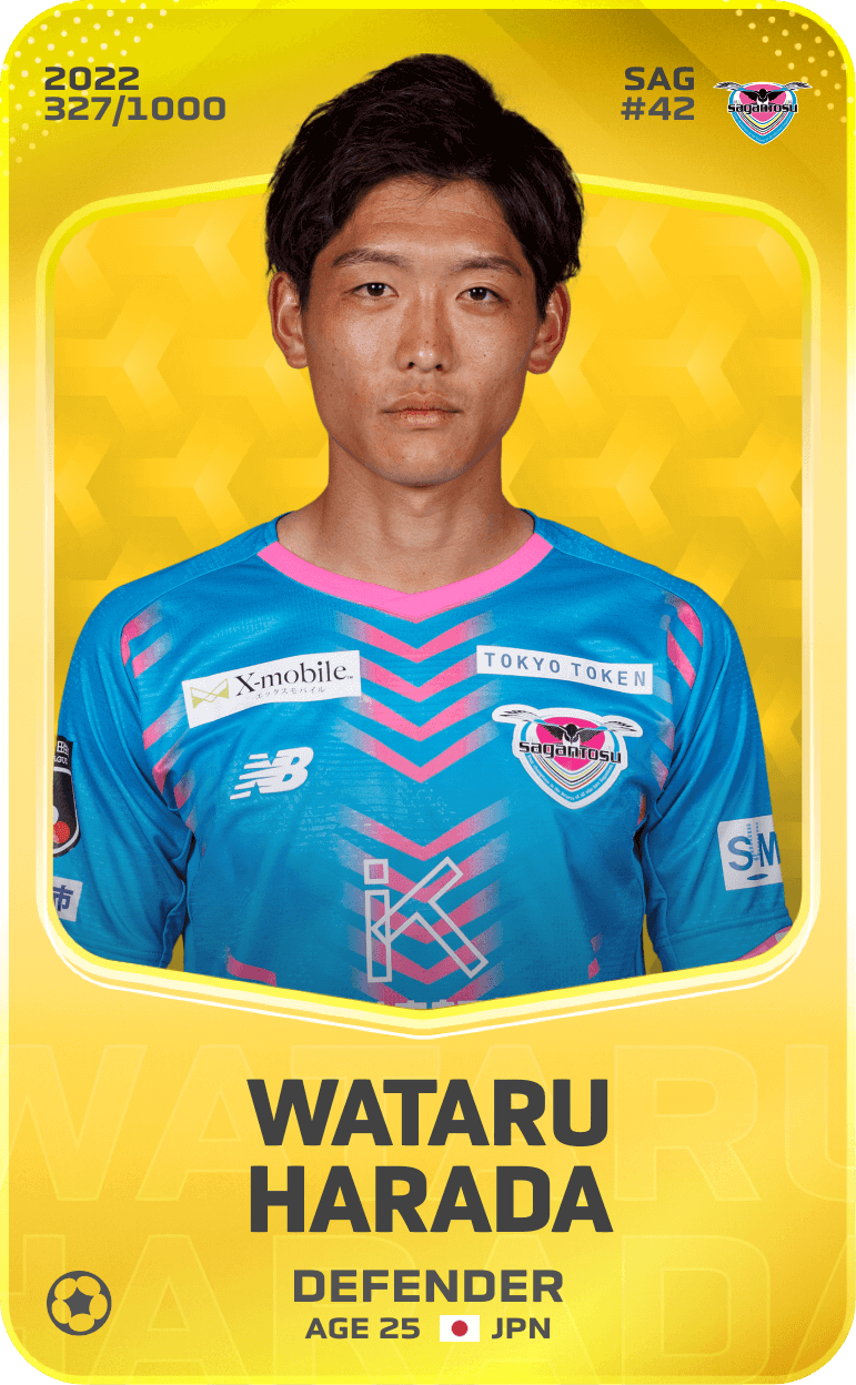 Wataru Harada 2022-23 • Limited 327/1000