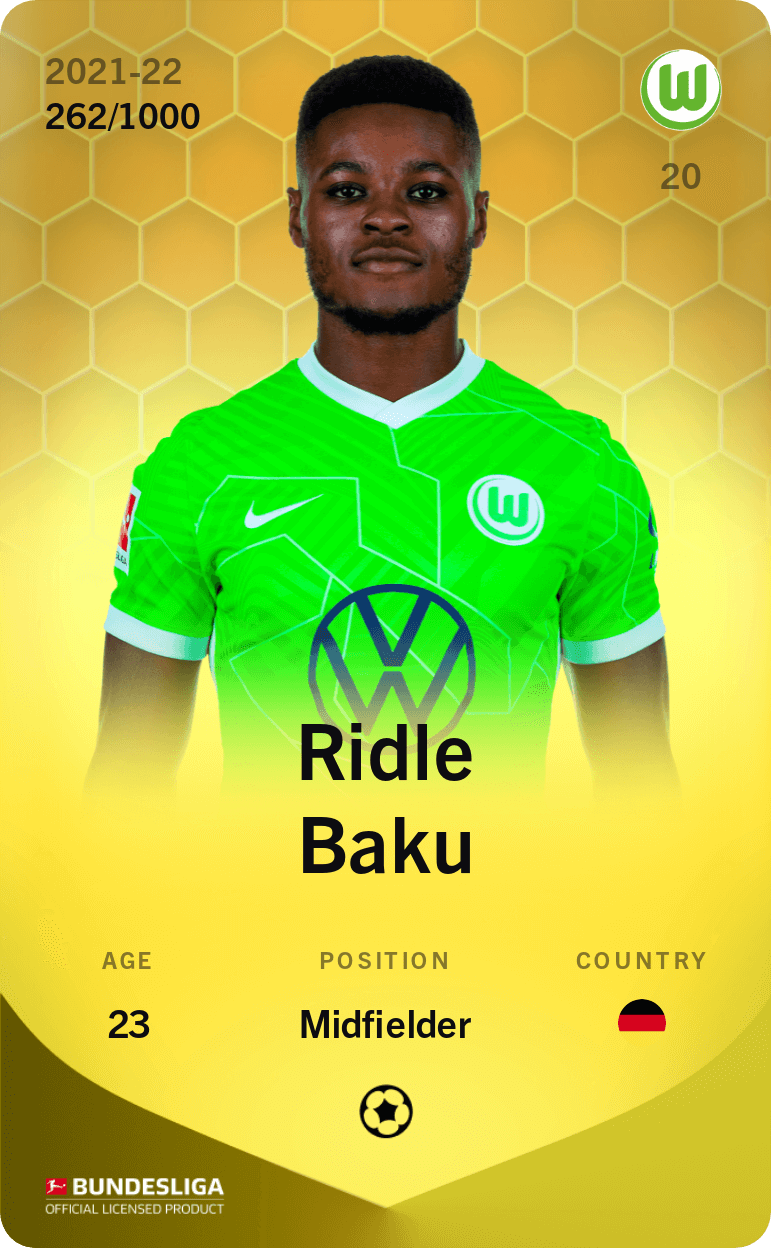 Ridle Baku 2021-22 • Limited 262/1000