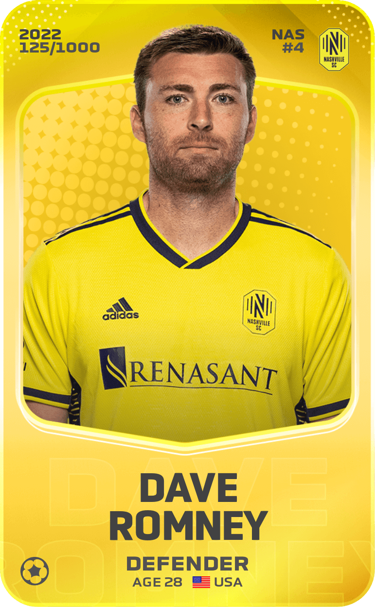 Dave Romney 2022-23 • Limited 125/1000